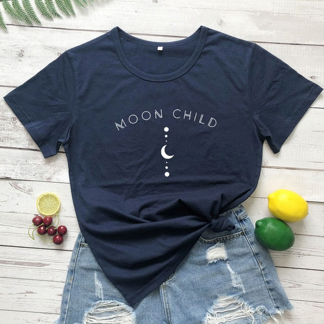 Moon Child 100% Cotton T-shirt