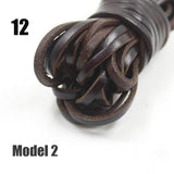 2 Meters Coffee/Red/Brown Genuine Leather Cords 3mm Round/Flat Beading Leather Rope For Necklace DIY Jewellery Making - Woodland Gatherer Woodland Gatherer | Australian Online Gift Store | Gifts & Treasures | Special Occasions & Everyday Fun | Whimsical Treats | Costumes | Jewellery | Fashion | Crafting DIY | Stationery | Boho Festival Fashion | Home Decor & Fittings     Afterpay Available Paypal Available Humm Available Worldwide Shipping Available