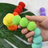 Felt Balls String Ornament Pom Pom Bunting