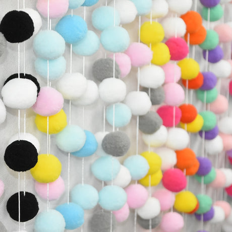 Felt Balls String Ornament Pom Pom Bunting