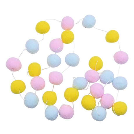 Felt Balls String Ornament Pom Pom Bunting