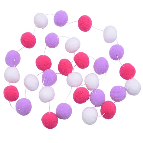 Felt Balls String Ornament Pom Pom Bunting