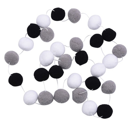 Felt Balls String Ornament Pom Pom Bunting