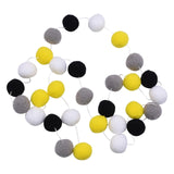 Felt Balls String Ornament Pom Pom Bunting