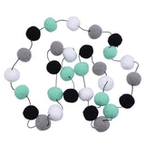 Felt Balls String Ornament Pom Pom Bunting