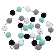 Felt Balls String Ornament Pom Pom Bunting