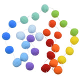 Felt Balls String Ornament Pom Pom Bunting
