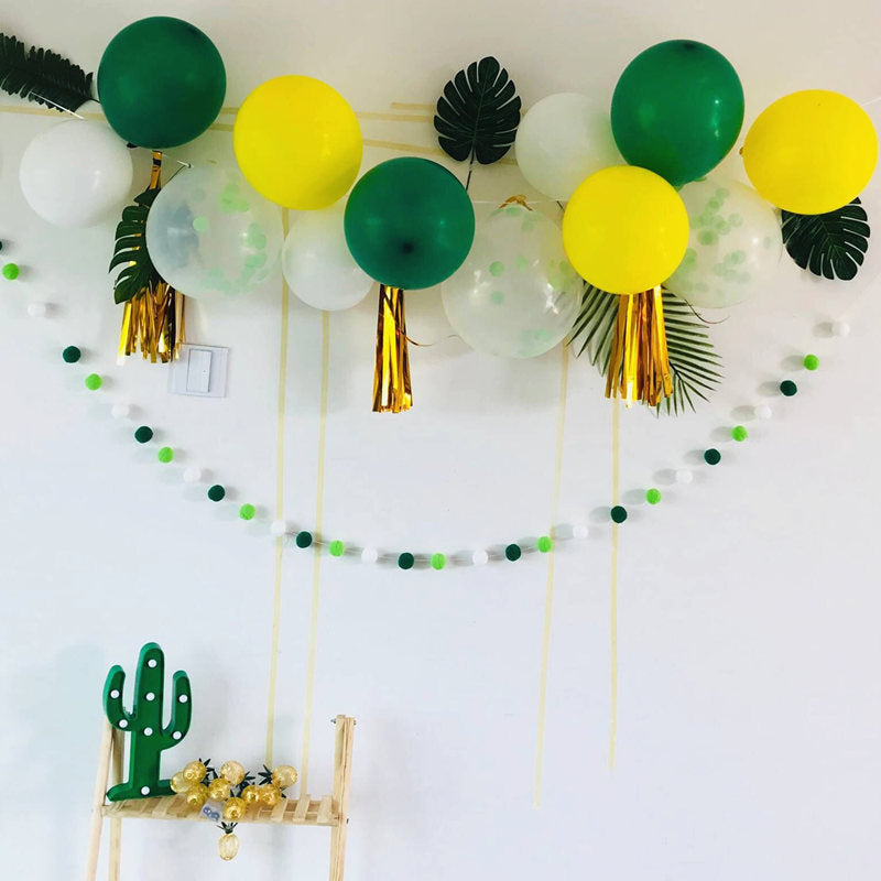 Felt Balls String Ornament Pom Pom Bunting