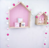 Felt Balls String Ornament Pom Pom Bunting