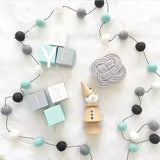 Felt Balls String Ornament Pom Pom Bunting