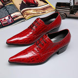 Seriously Red | Men's Leather Dress Shoes - Woodland Gatherer
