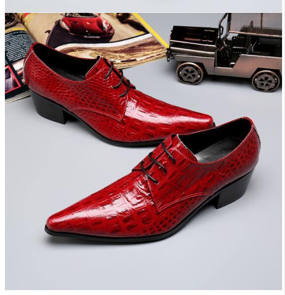 Seriously Red | Men's Leather Dress Shoes - Woodland Gatherer