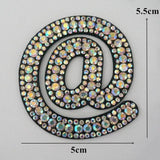 26 Letters Rhinestones Alphabet | Appliqués Patches - Woodland Gatherer