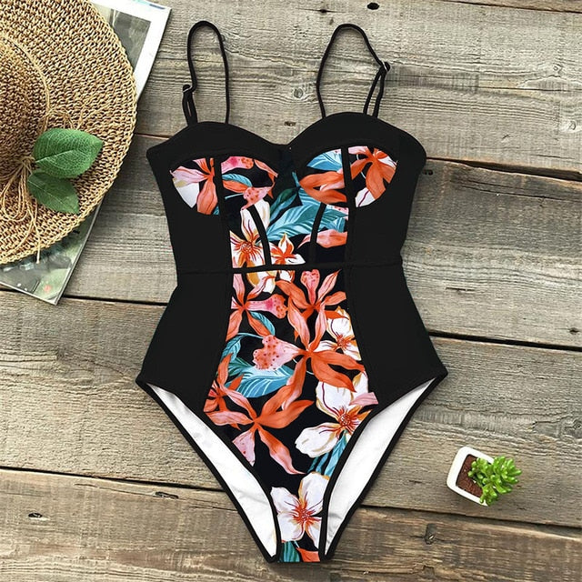 Caged Wild Thing One Piece Swimsuit Beach Bodies