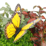 Bunch of Butterflies Garden Planter Butterfly Stakes