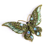 Big Sparkly Butterfly Brooches