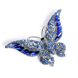 Big Sparkly Butterfly Brooches