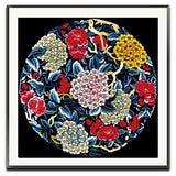 Lotus/Chrysanthemum/Fish/Crane Patterns DIY Cross Stitch Kit