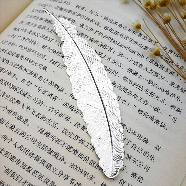 One Magic Feather Bookmark