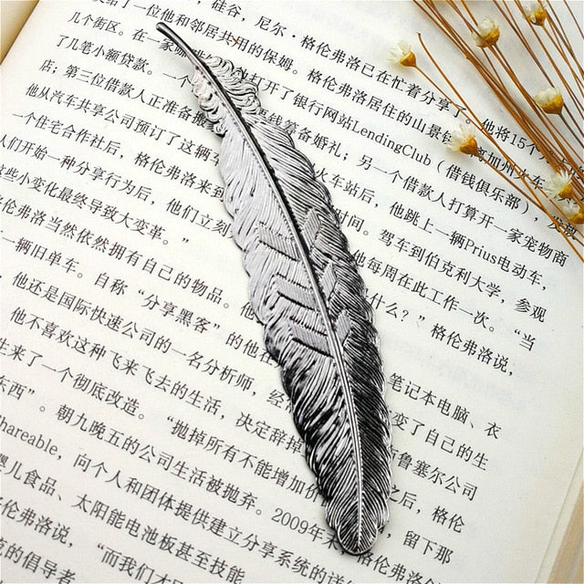 One Magic Feather Bookmark