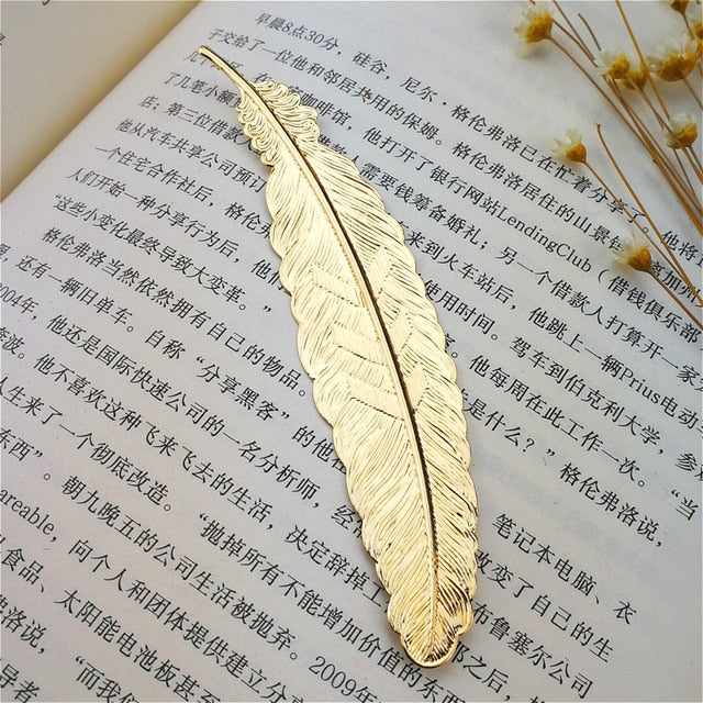 One Magic Feather Bookmark