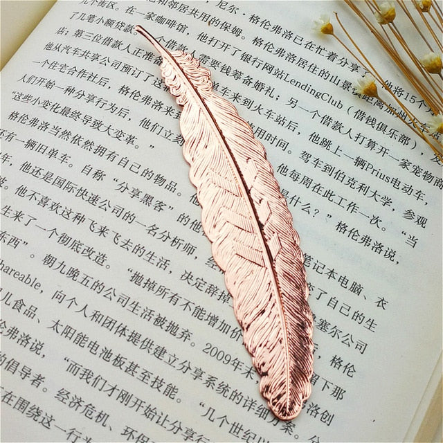 One Magic Feather Bookmark