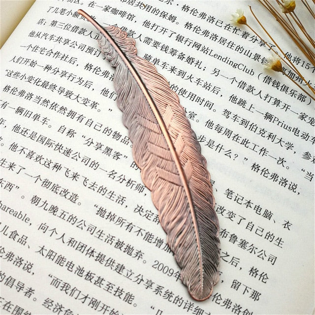 One Magic Feather Bookmark