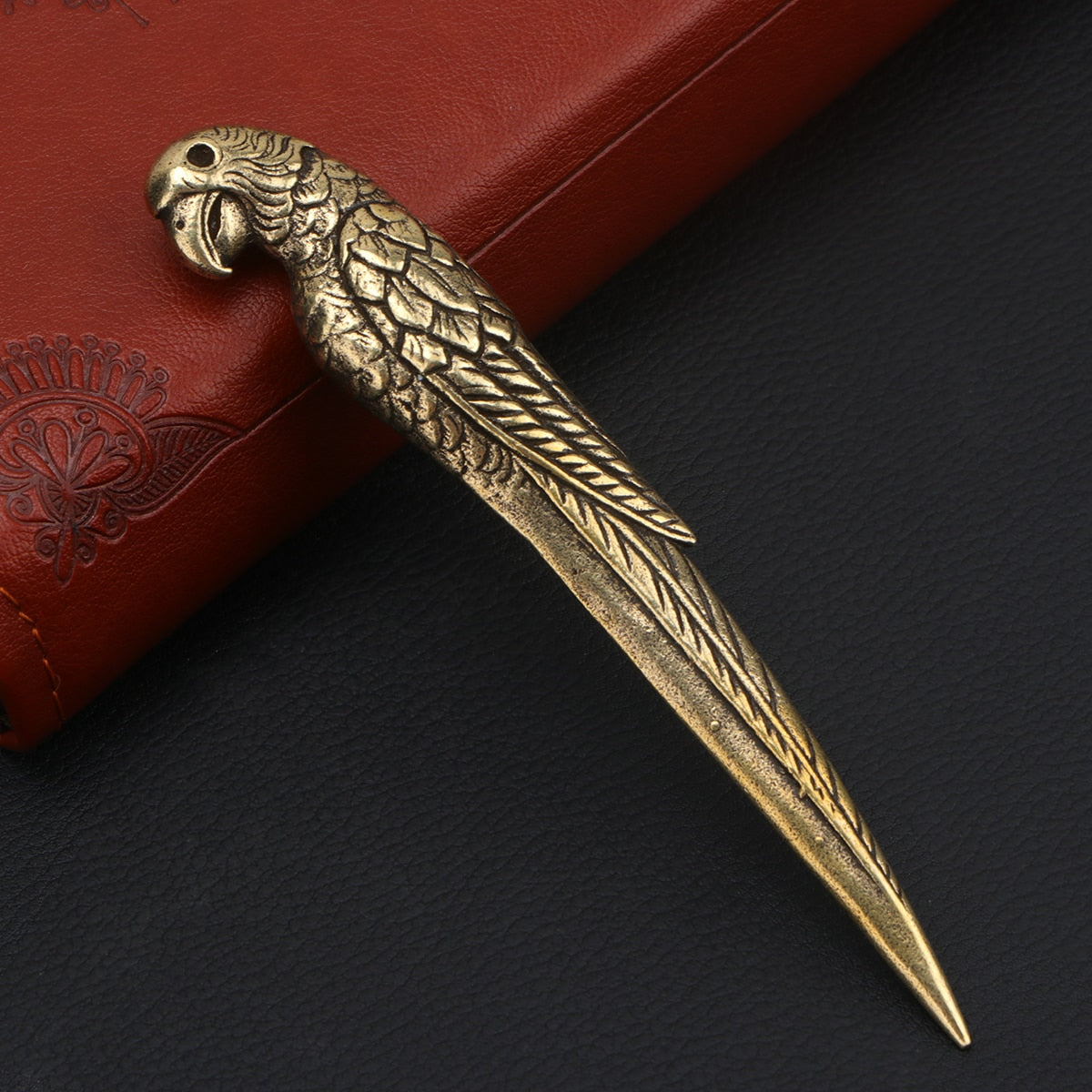 Copper Parrot Tea Needle