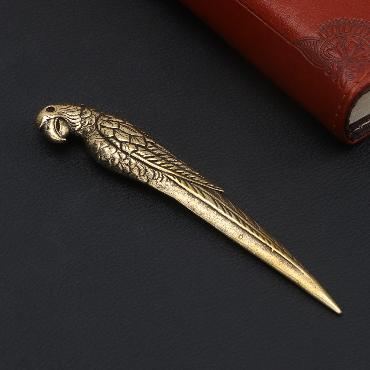 Copper Parrot Tea Needle