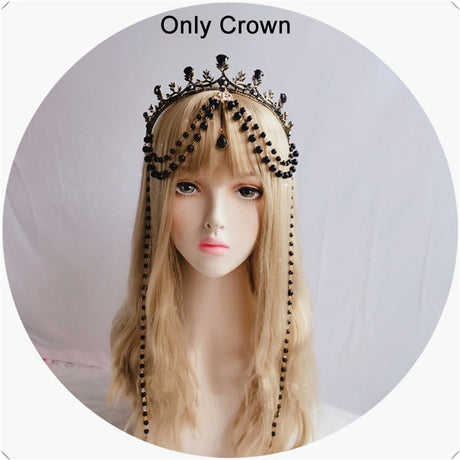 Black Wings Apollo's Halo Crown