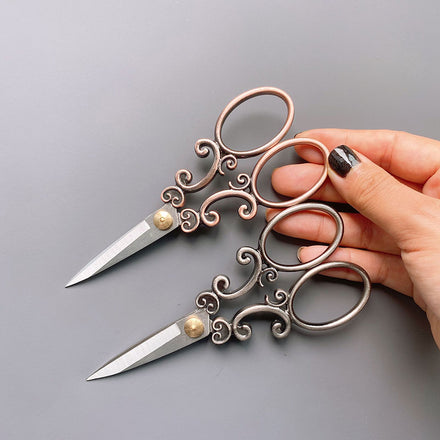 Stainless Steel Gothic Embroidery & Cross Stitch Scissors