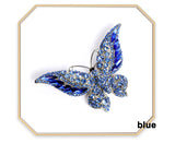 Big Sparkly Butterfly Brooches