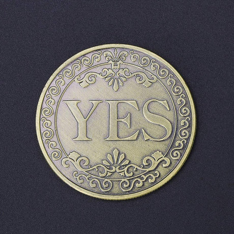 Cap ou pas cap? YES NO Decision Making Double Sided Coin