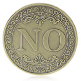 Cap ou pas cap? YES NO Decision Making Double Sided Coin