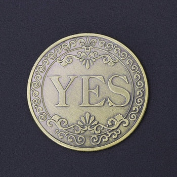 Cap ou pas cap? YES NO Decision Making Double Sided Coin