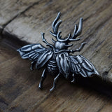 Scarab Beetle Brooch