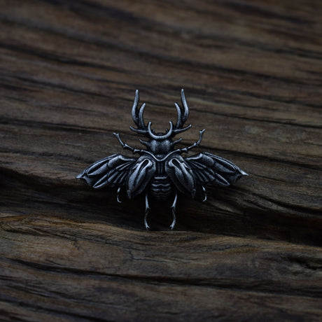 Scarab Beetle Brooch