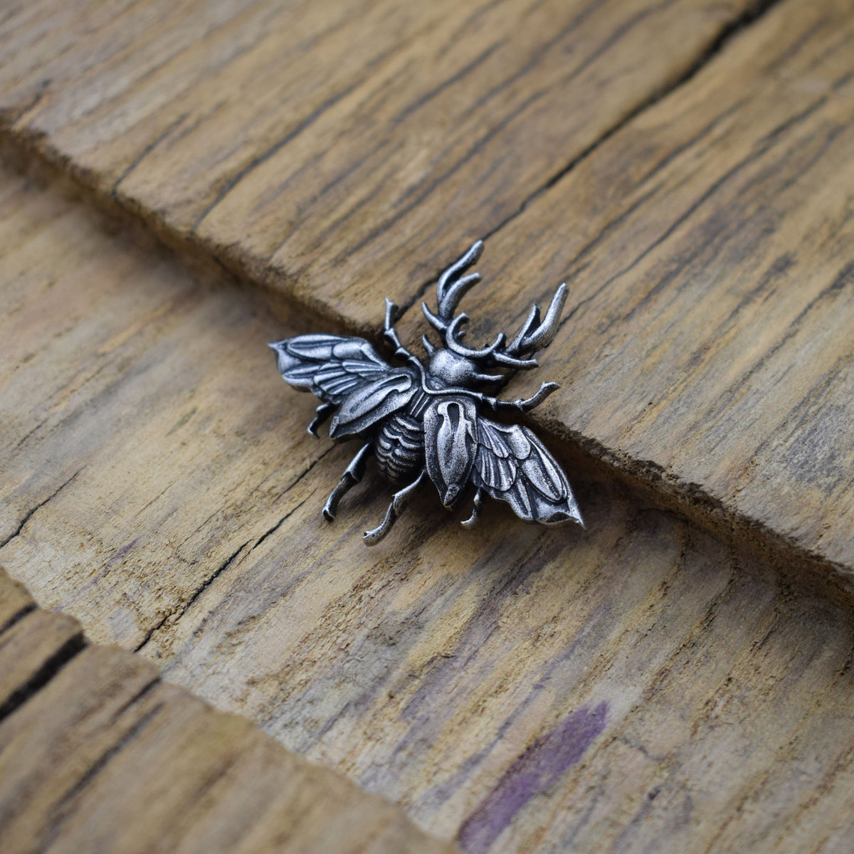 Scarab Beetle Brooch