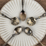 Set of Five Apothecary Spoons Witches Kitchen
