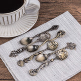 Set of Five Apothecary Spoons Witches Kitchen