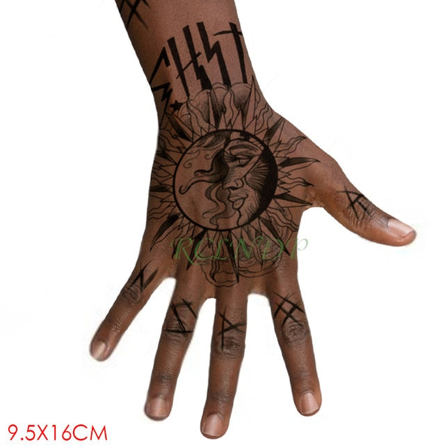 Hand Tattoos Waterproof Temporary Tattoo