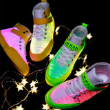 Glowing Sneakers USB Rechargeable Unisex Party Shoes
