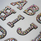 26 Letters Rhinestones Alphabet | Appliqués Patches - Woodland Gatherer