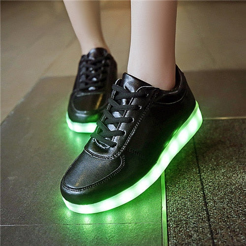 Dancing Feet Music LED Shoes Light Up Unisex Shoes Australian Shop