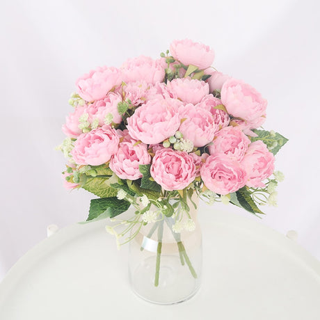 5 Heads Silk Peony Artificial Flowers