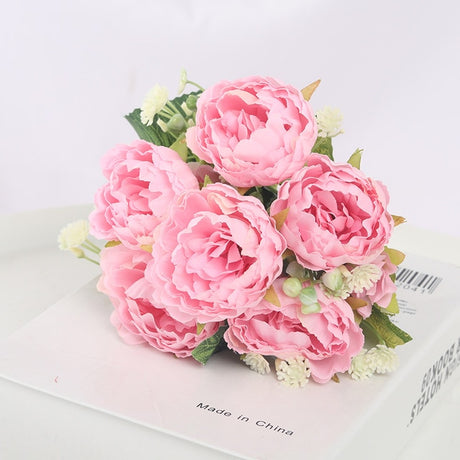 5 Heads Silk Peony Artificial Flowers