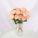 5 Heads Silk Peony Artificial Flowers