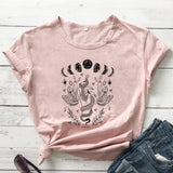 Mystical Moon Phases T-shirt