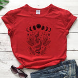 Mystical Moon Phases T-shirt