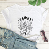 Mystical Moon Phases T-shirt
